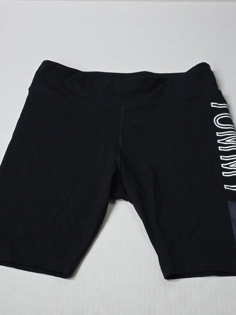 Tommy Hilfiger Black Women’s Bike Shorts with Side Logo